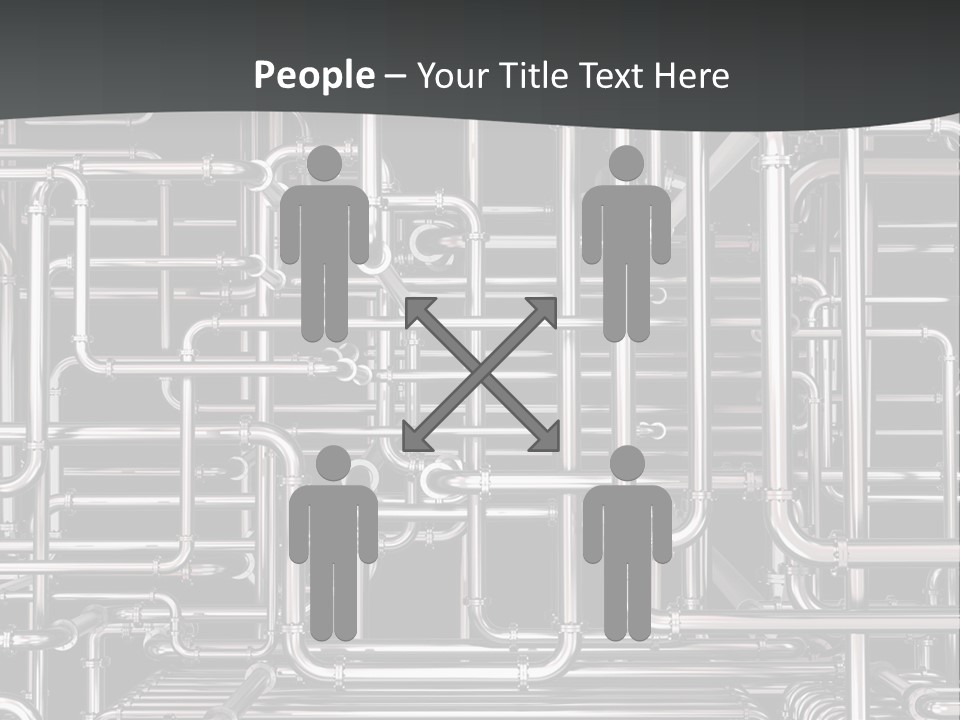 Lawn Background Structure PowerPoint Template