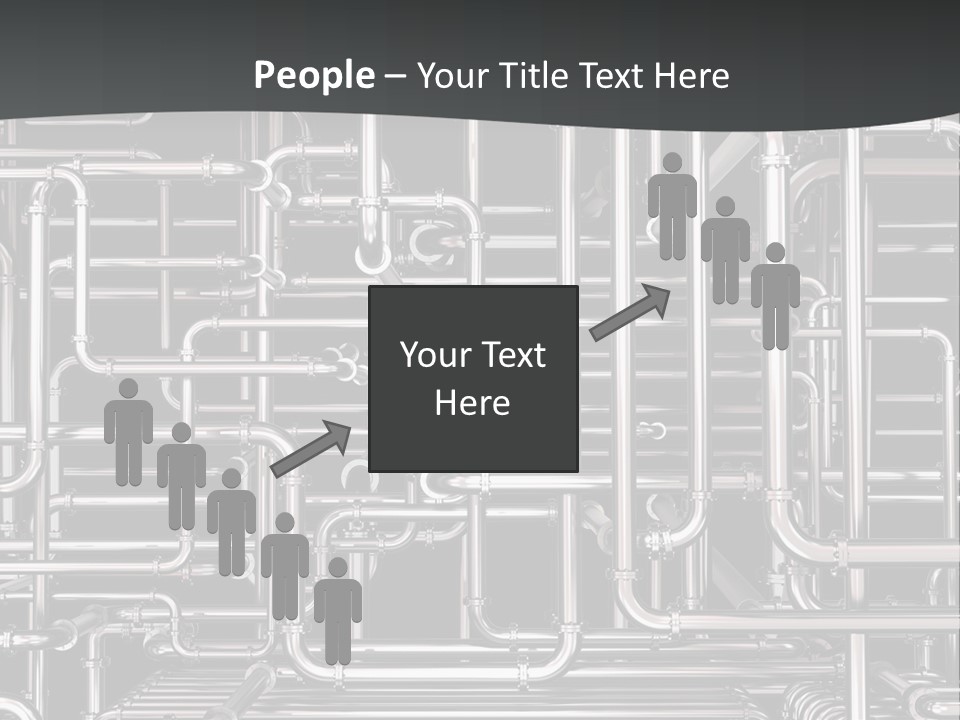 Lawn Background Structure PowerPoint Template
