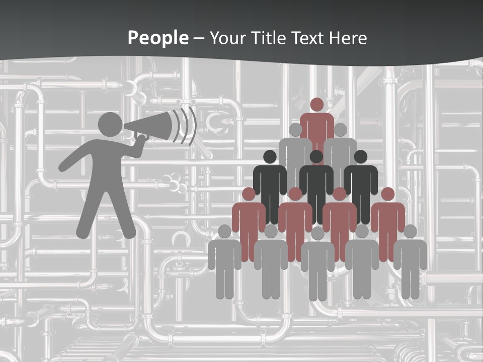 Lawn Background Structure PowerPoint Template