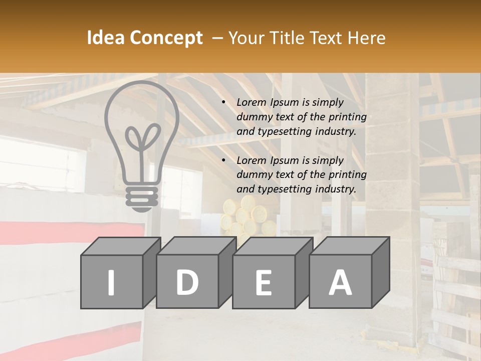Small Architecture Sale PowerPoint Template