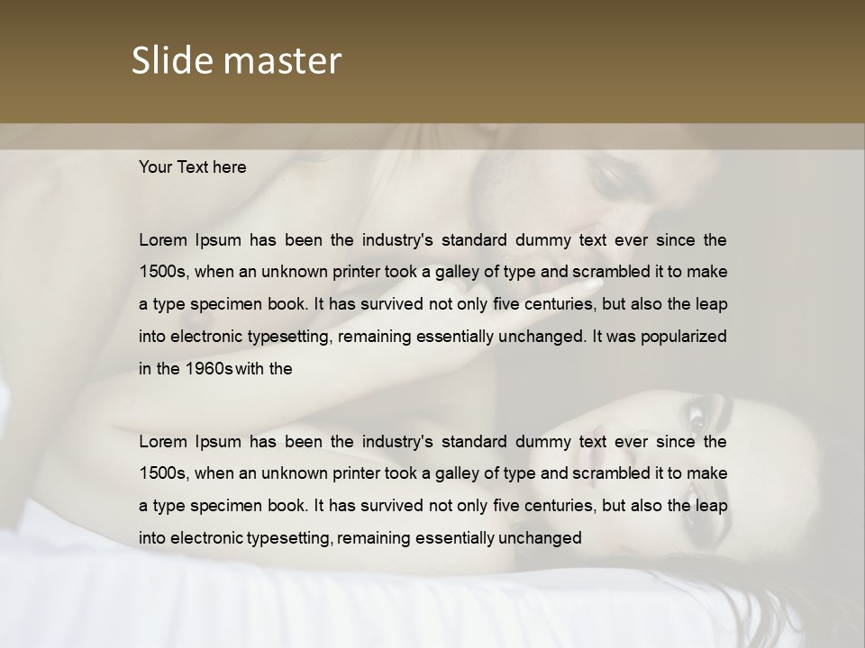 Human Hand House Loan PowerPoint Template