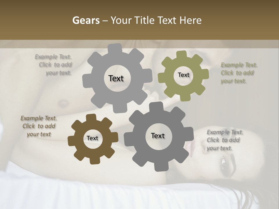 Human Hand House Loan PowerPoint Template