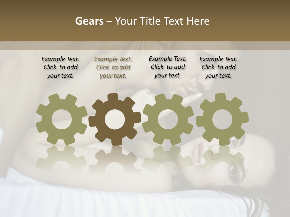 Human Hand House Loan PowerPoint Template