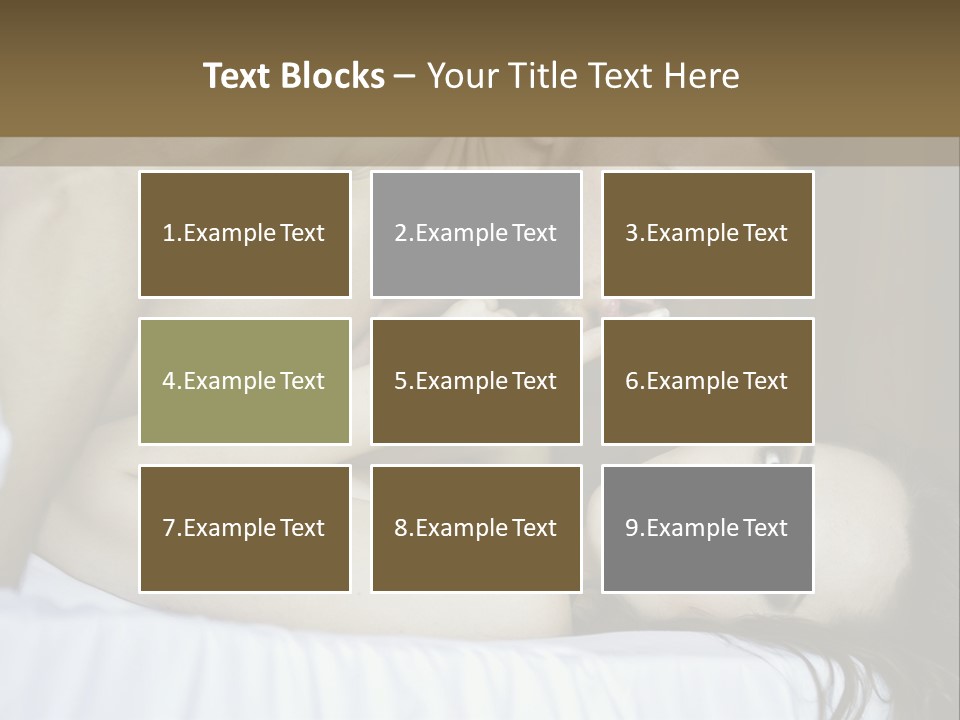 Human Hand House Loan PowerPoint Template