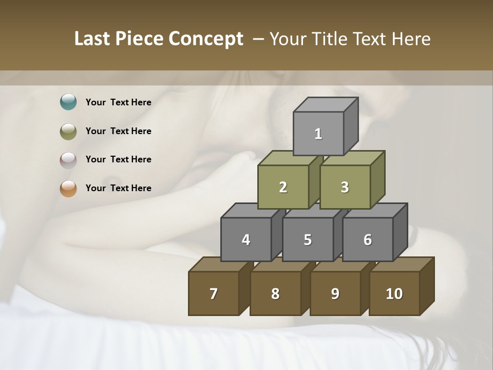 Human Hand House Loan PowerPoint Template