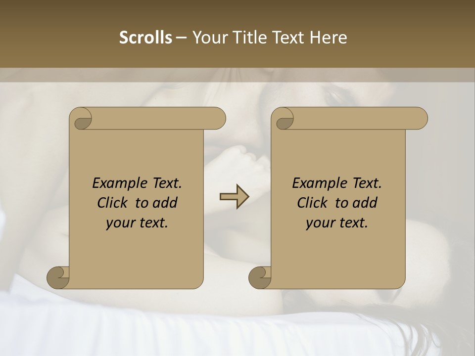 Human Hand House Loan PowerPoint Template
