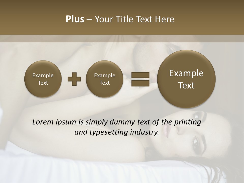 Human Hand House Loan PowerPoint Template