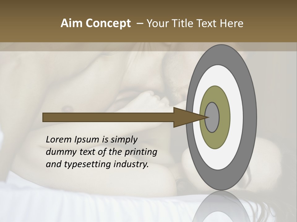 Human Hand House Loan PowerPoint Template