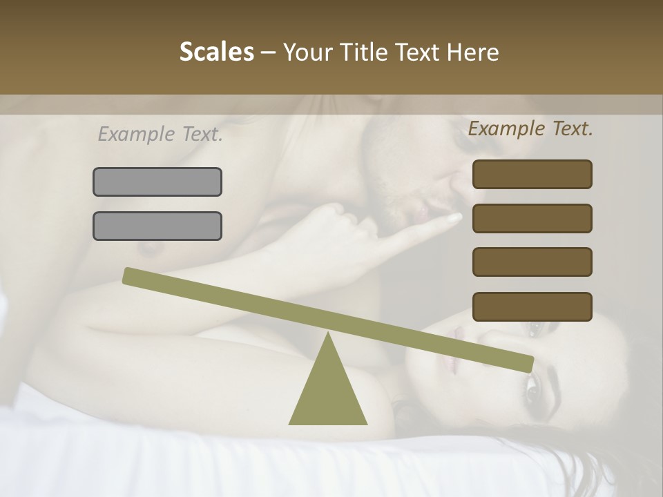 Human Hand House Loan PowerPoint Template