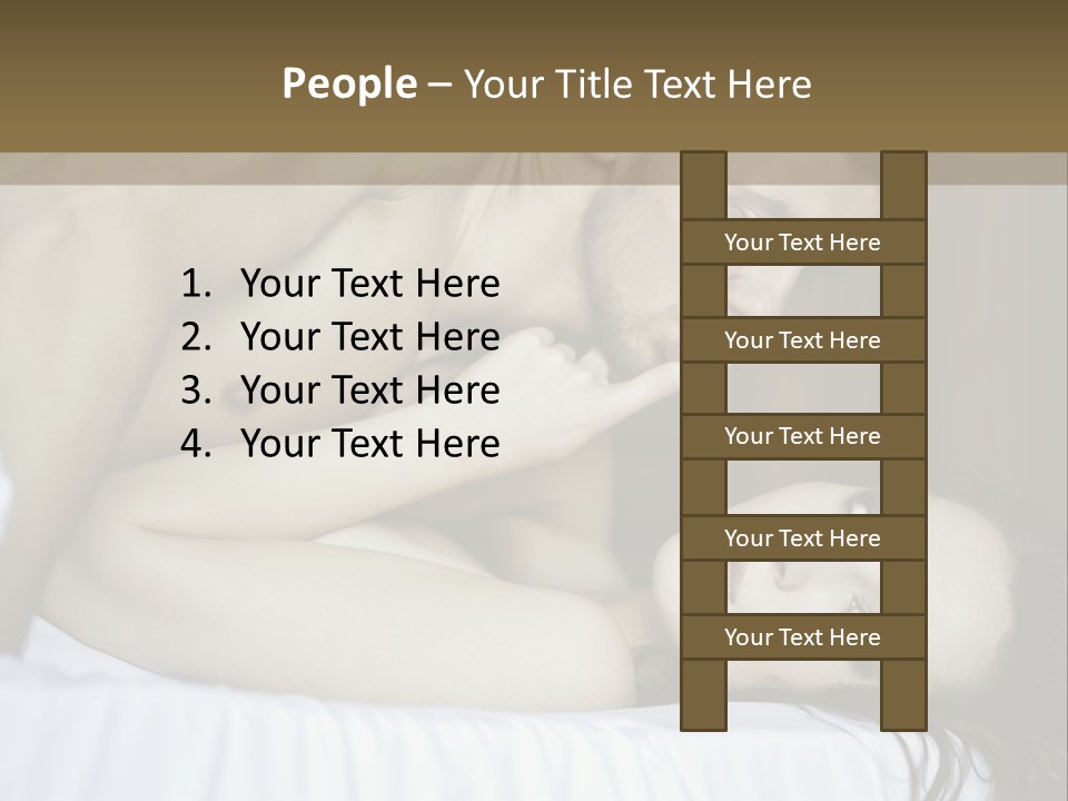 Human Hand House Loan PowerPoint Template