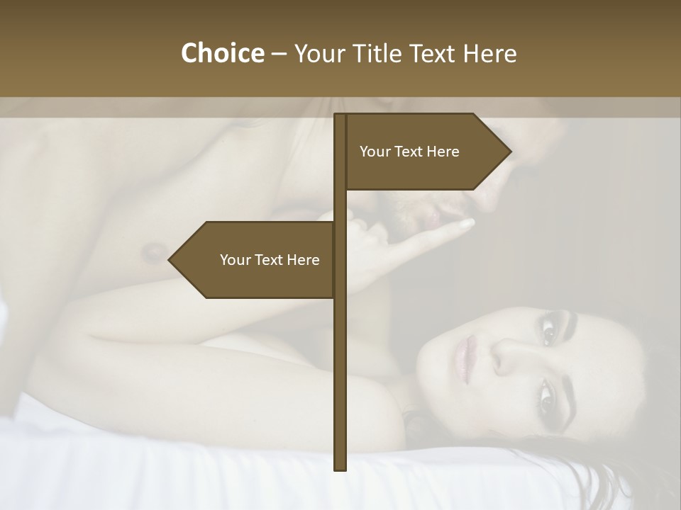 Human Hand House Loan PowerPoint Template