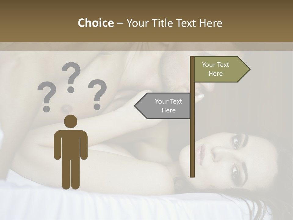 Human Hand House Loan PowerPoint Template