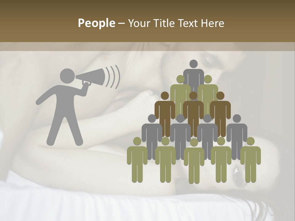 Human Hand House Loan PowerPoint Template