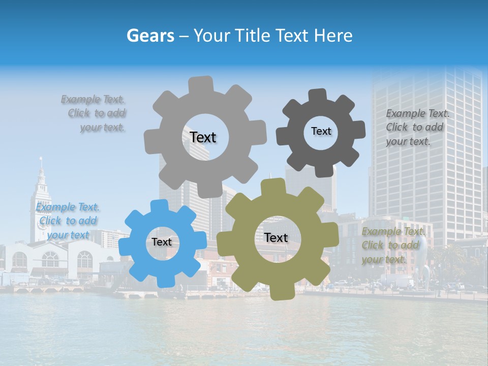 Construction Model Estate PowerPoint Template