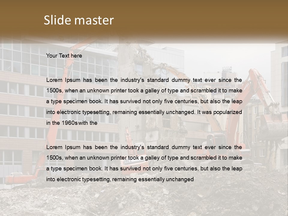 Structure Agent Ownership PowerPoint Template