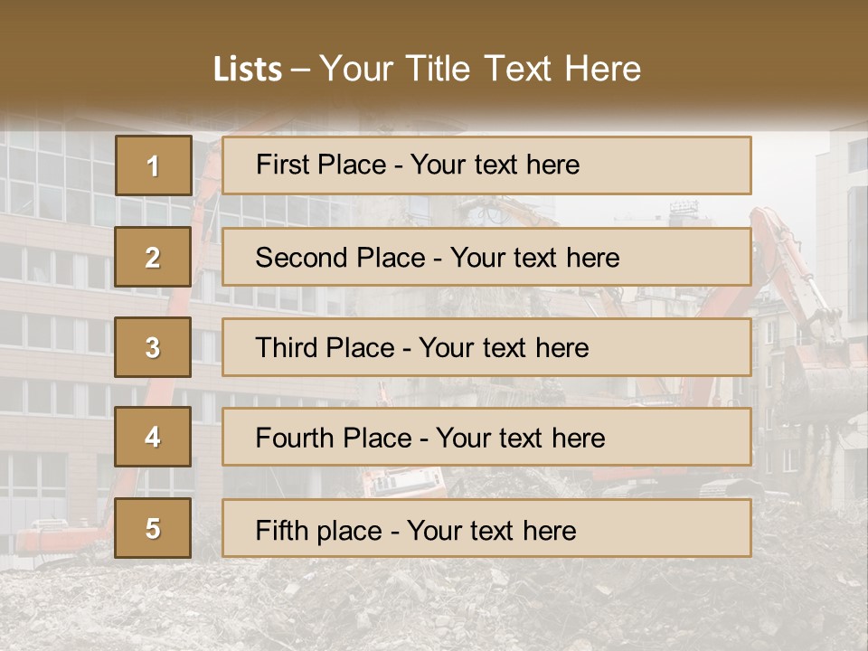 Structure Agent Ownership PowerPoint Template