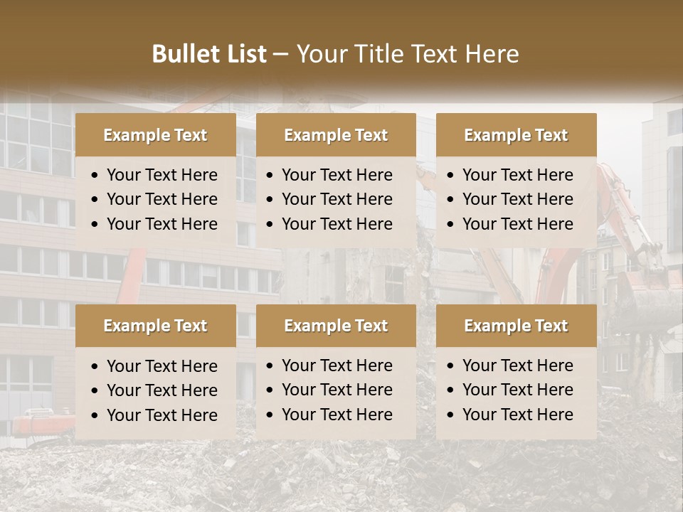 Structure Agent Ownership PowerPoint Template