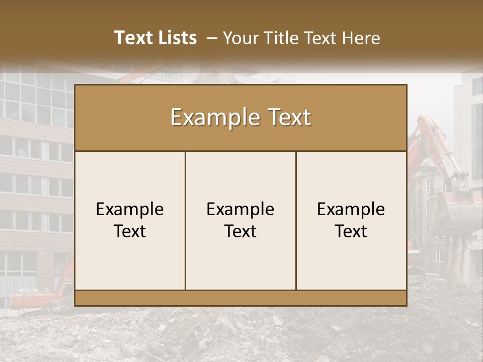 Structure Agent Ownership PowerPoint Template