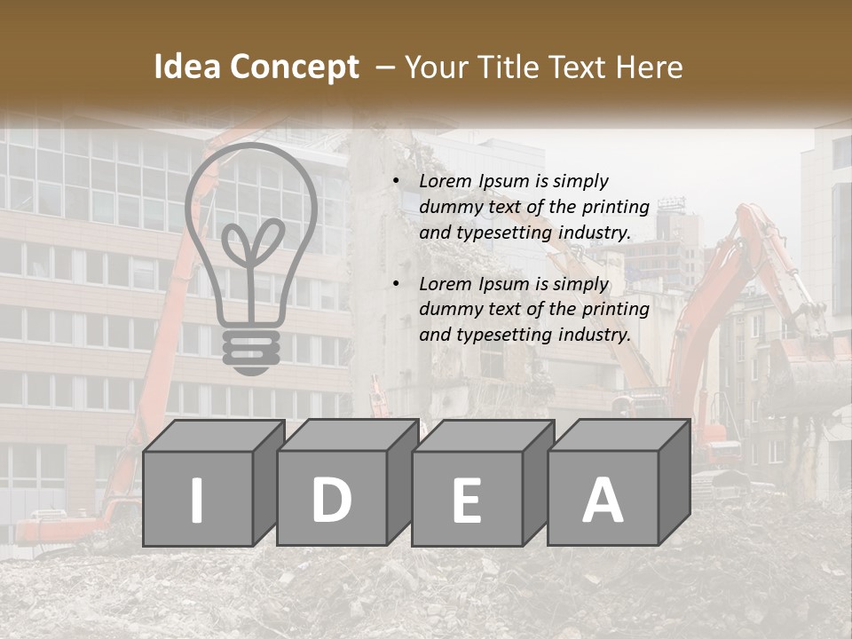 Structure Agent Ownership PowerPoint Template