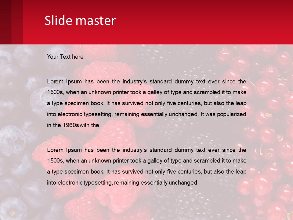 New Holding Rent PowerPoint Template