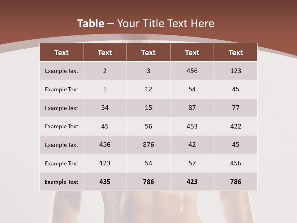 Model Conceptual Construction PowerPoint Template