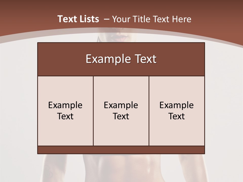 Model Conceptual Construction PowerPoint Template