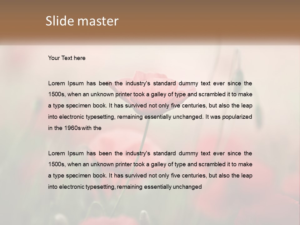 Finance Investment Park PowerPoint Template