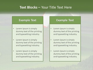 Nature Rent Lawn PowerPoint Template