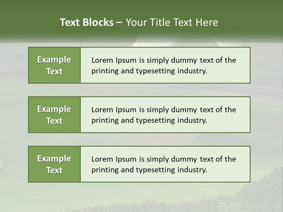 Nature Rent Lawn PowerPoint Template