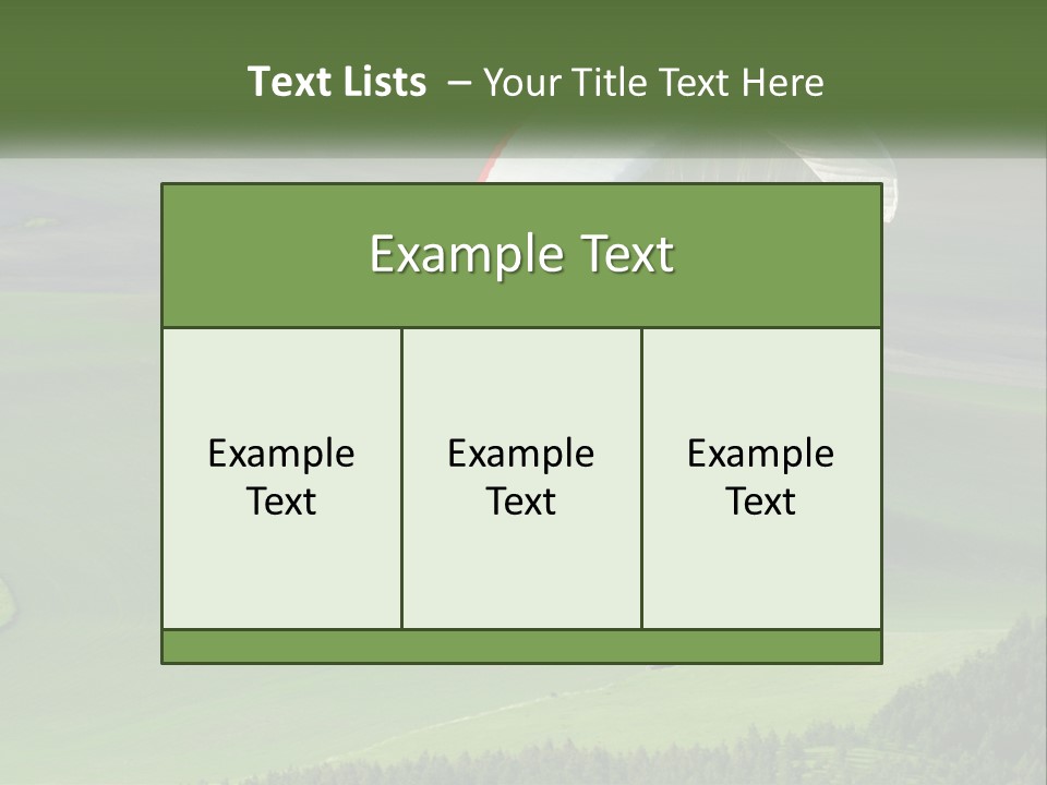 Nature Rent Lawn PowerPoint Template