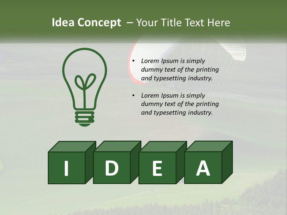 Nature Rent Lawn PowerPoint Template