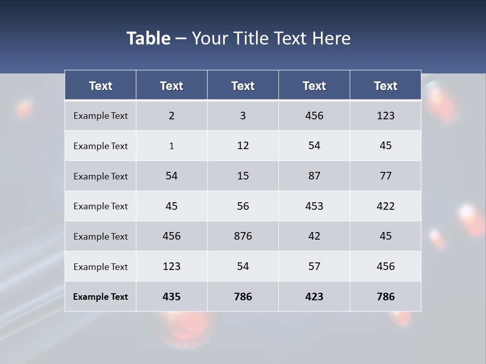 Grass Finance Property PowerPoint Template