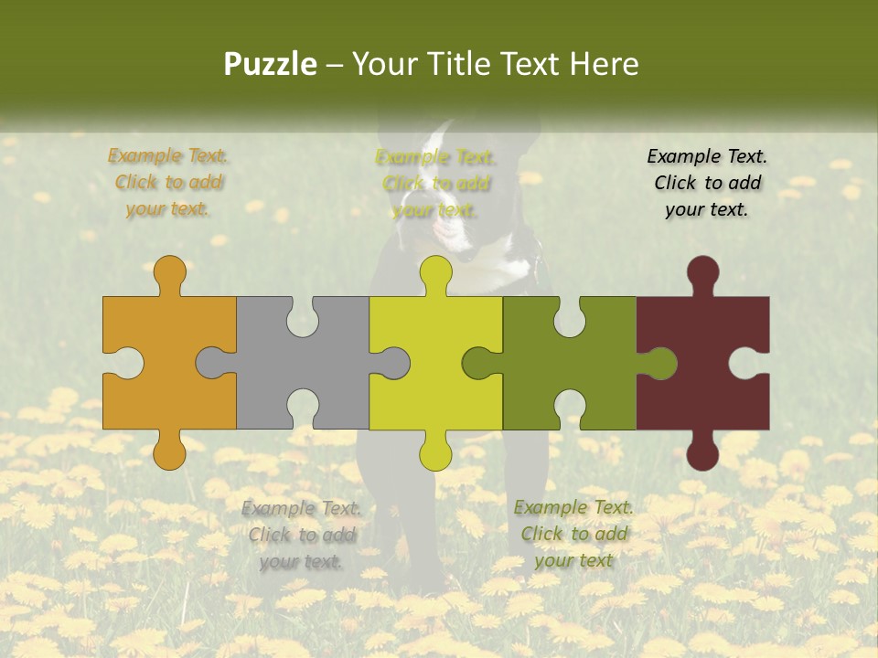 Cloud Garden Background PowerPoint Template