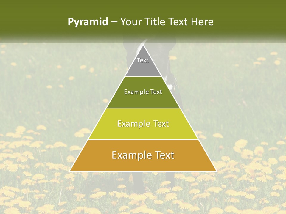 Cloud Garden Background PowerPoint Template