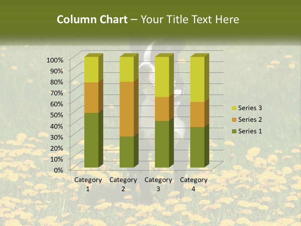 Cloud Garden Background PowerPoint Template