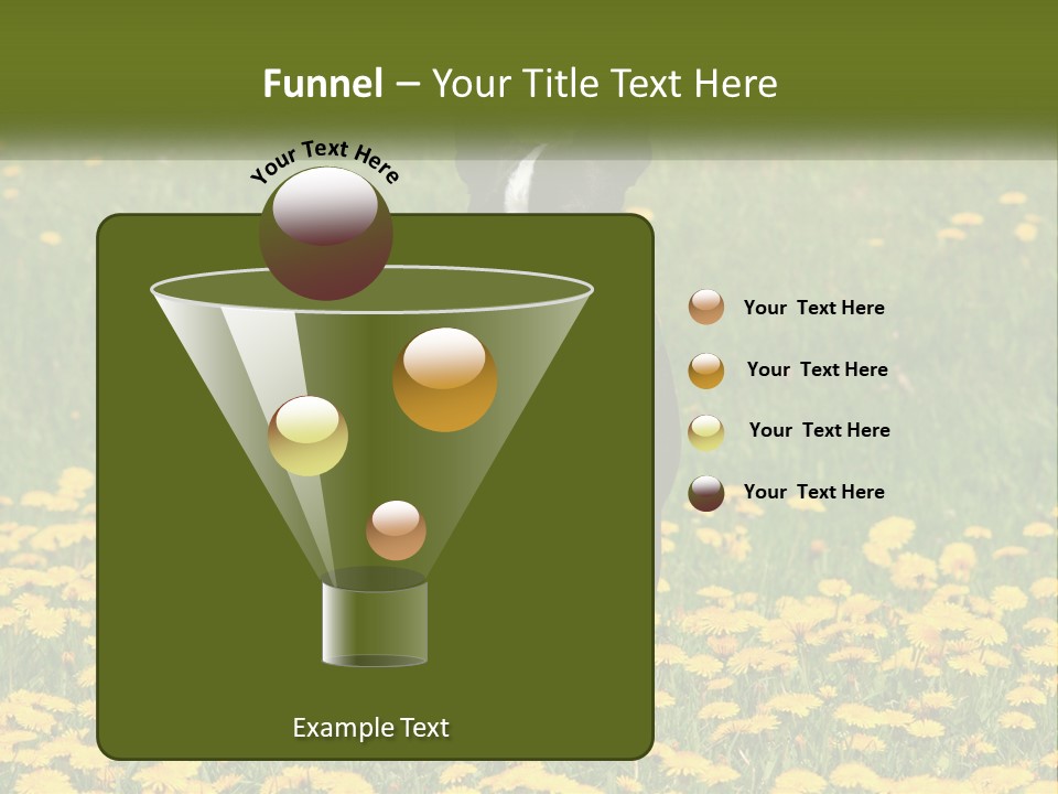 Cloud Garden Background PowerPoint Template