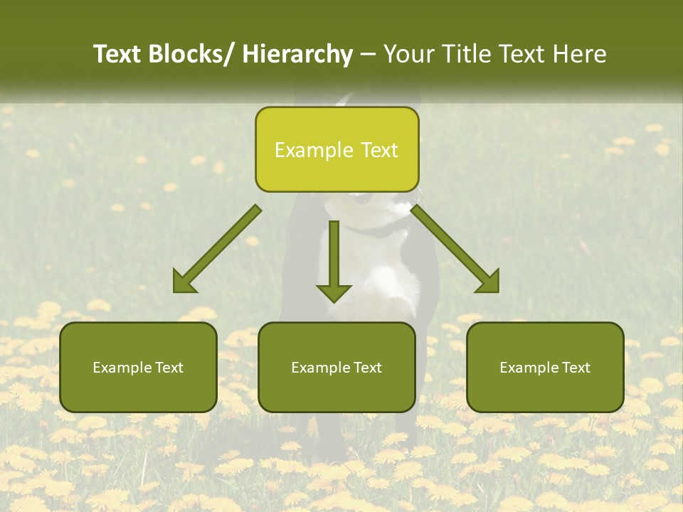 Cloud Garden Background PowerPoint Template