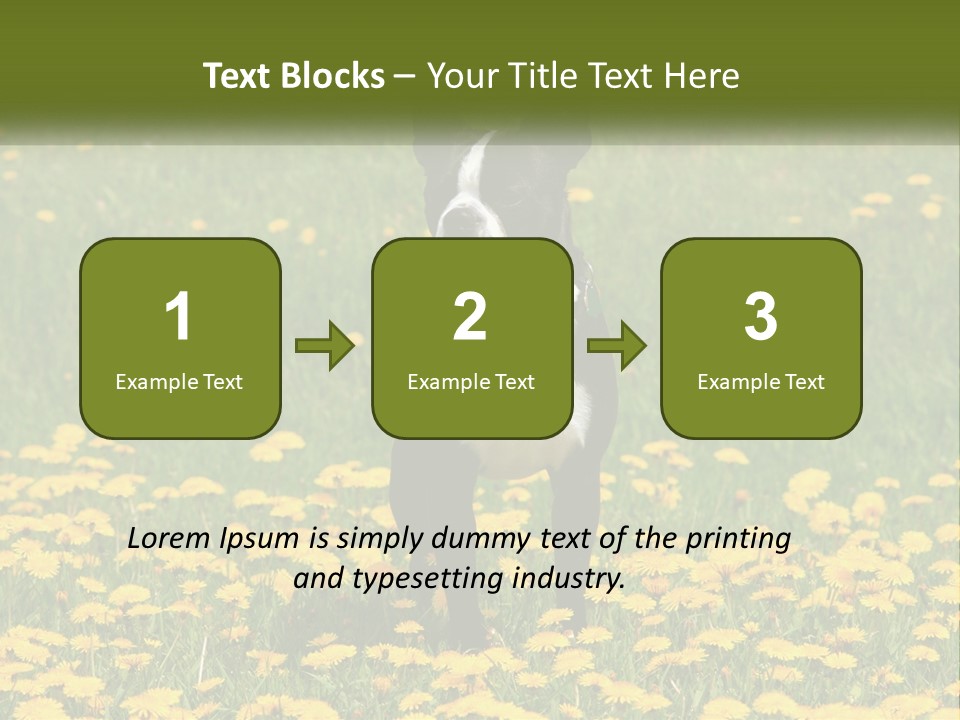 Cloud Garden Background PowerPoint Template