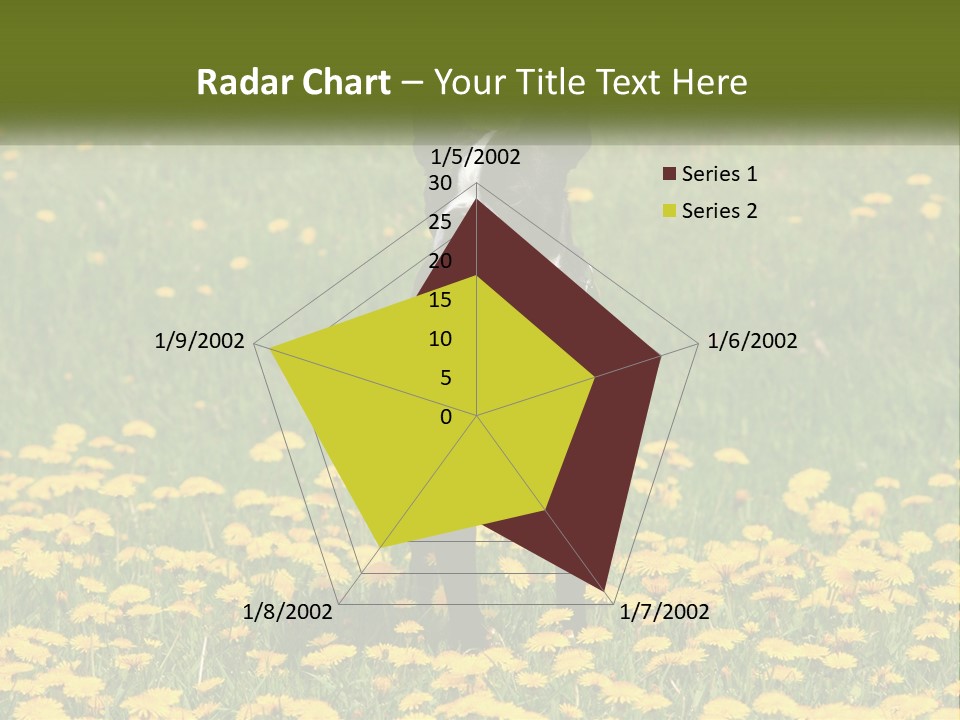 Cloud Garden Background PowerPoint Template