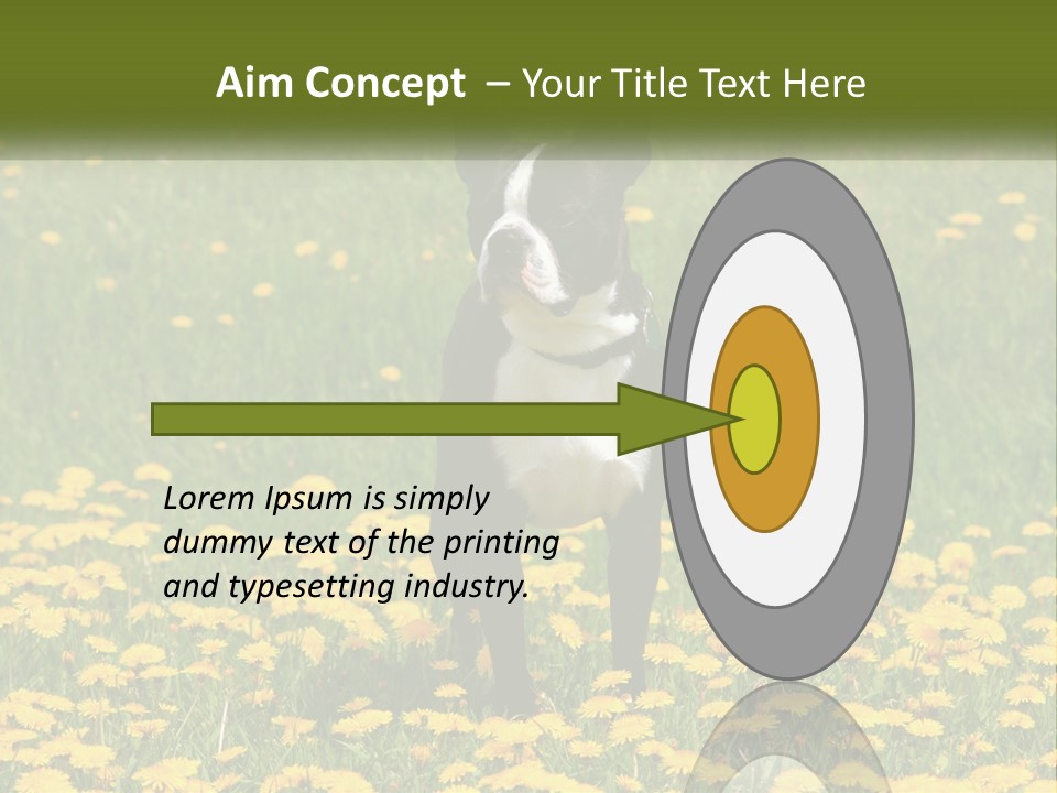 Cloud Garden Background PowerPoint Template