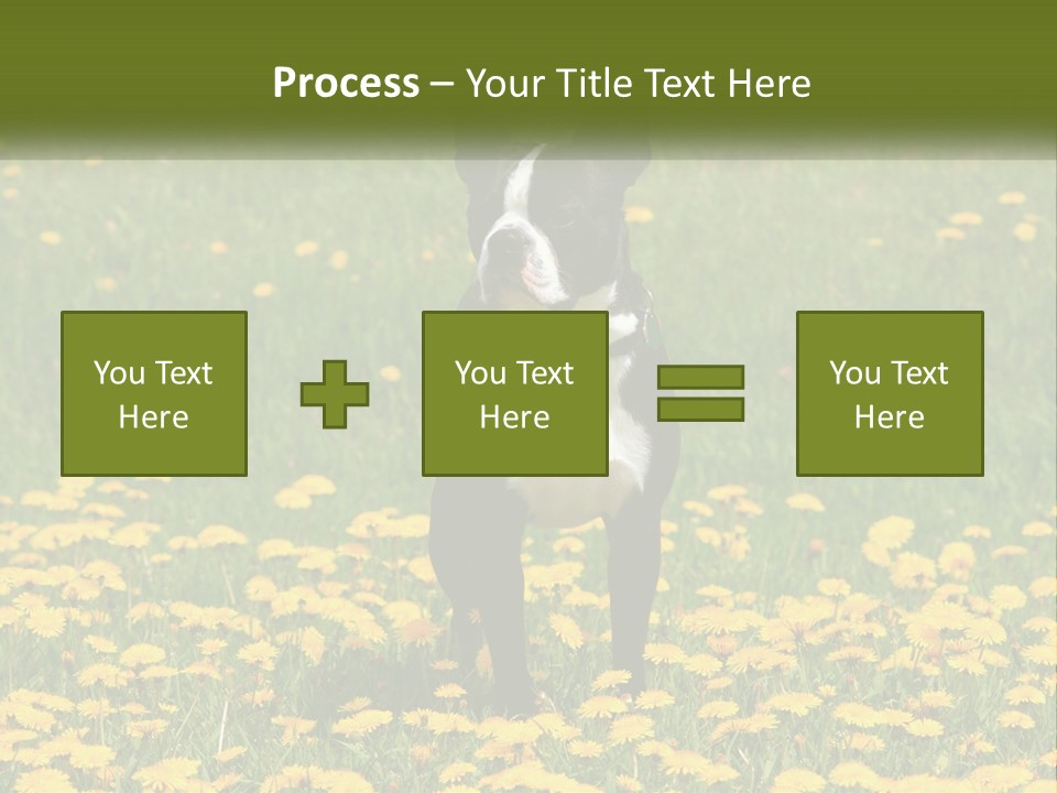 Cloud Garden Background PowerPoint Template