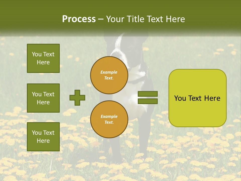 Cloud Garden Background PowerPoint Template