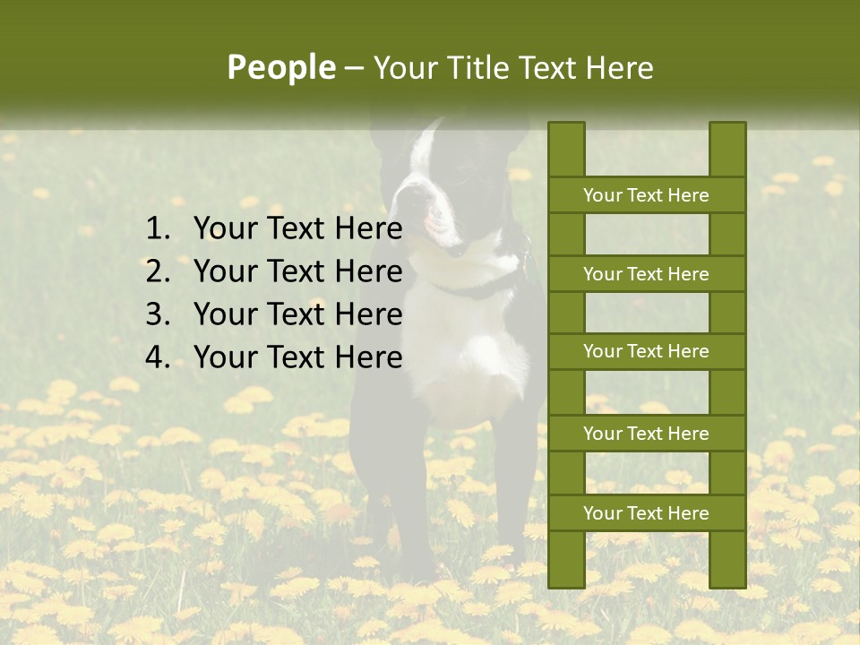 Cloud Garden Background PowerPoint Template