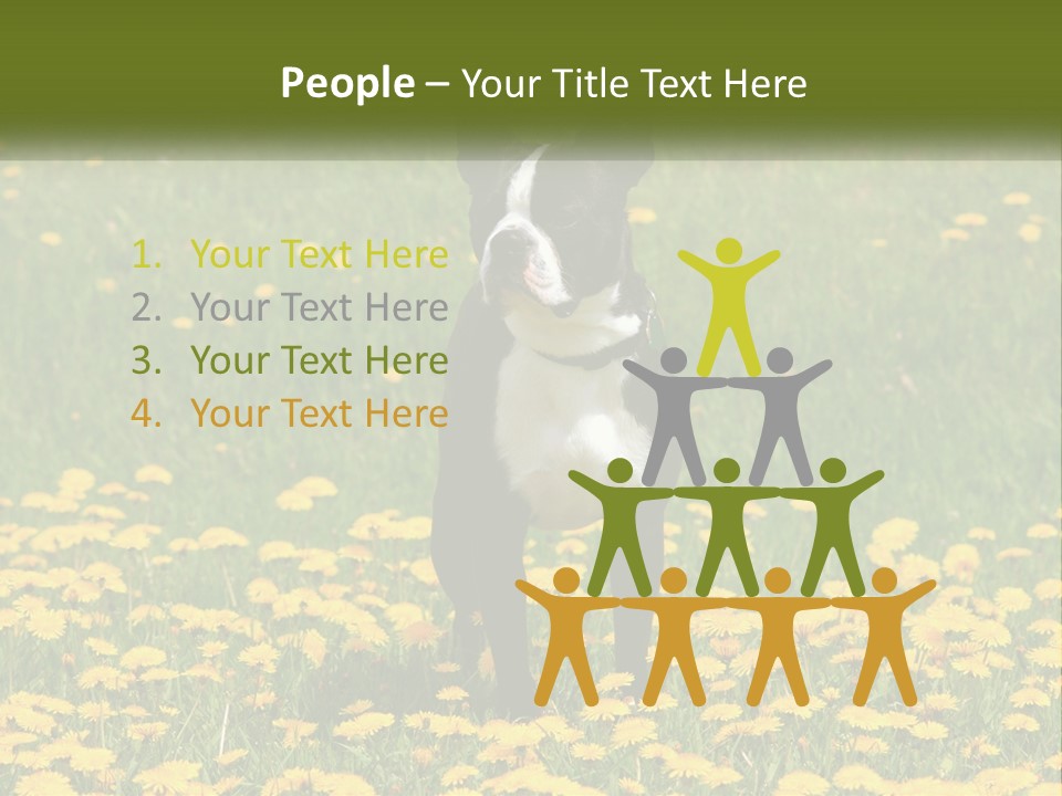 Cloud Garden Background PowerPoint Template