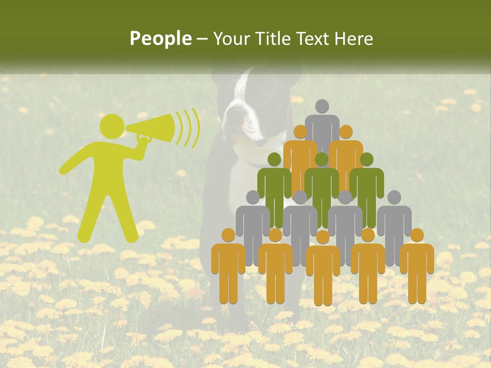 Cloud Garden Background PowerPoint Template