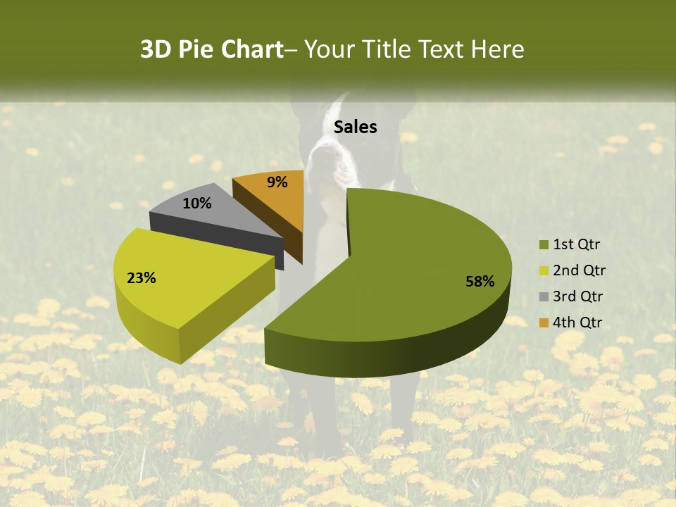 Cloud Garden Background PowerPoint Template
