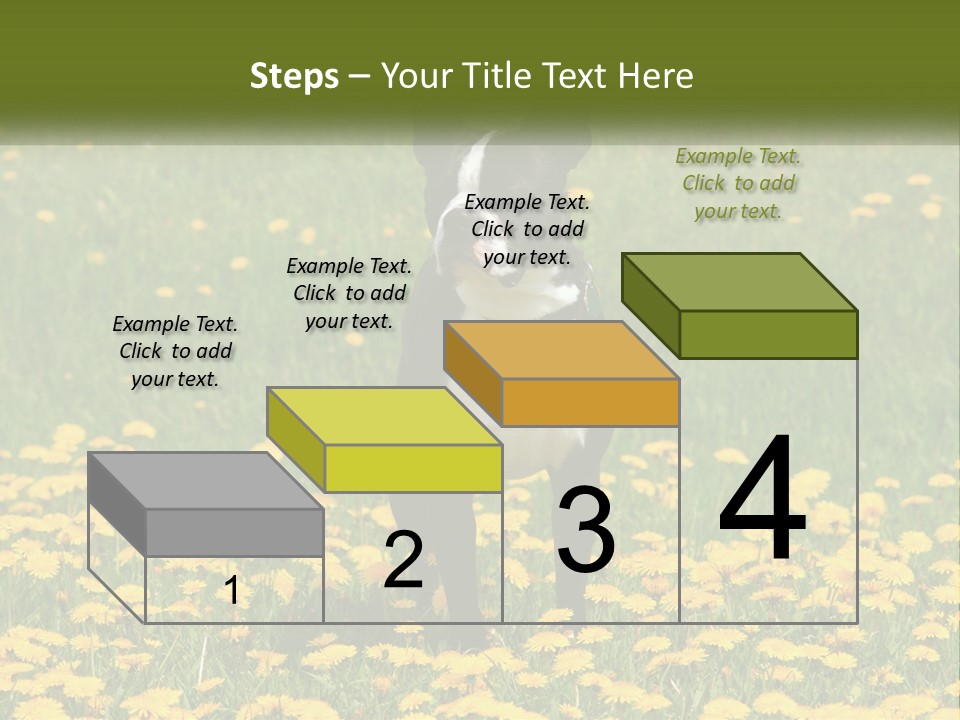 Cloud Garden Background PowerPoint Template