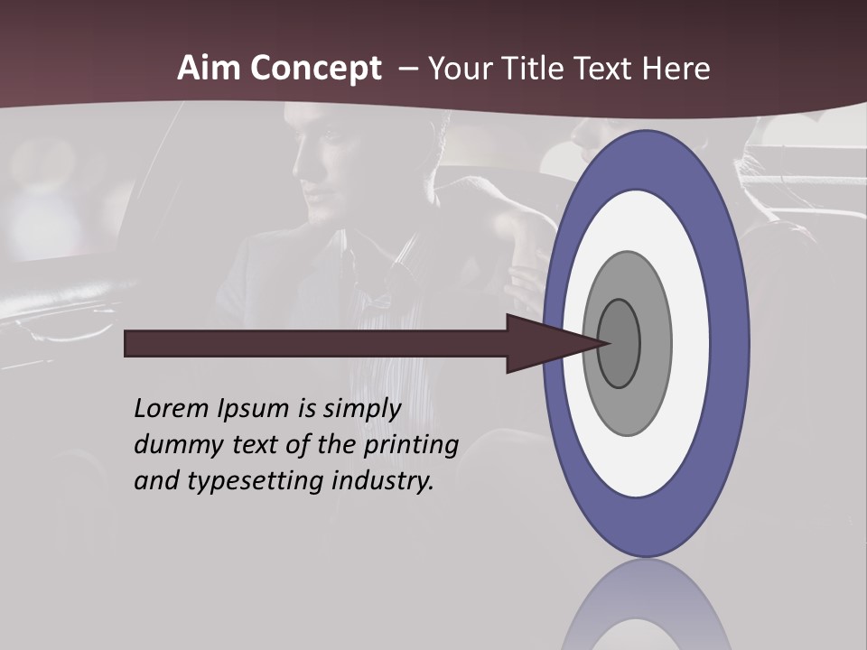 Agent Purchase Man PowerPoint Template