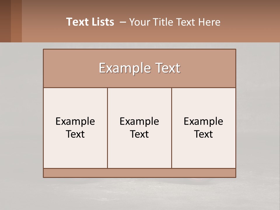 Property Park Lawn PowerPoint Template