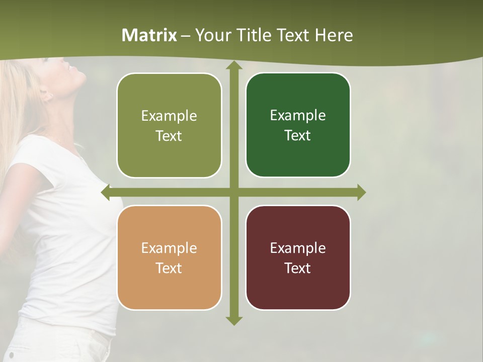 Green Architect Grass PowerPoint Template